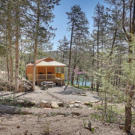 Cliffside Eureka Springs Cabin With Beaver Lake View מראה חיצוני תמונה