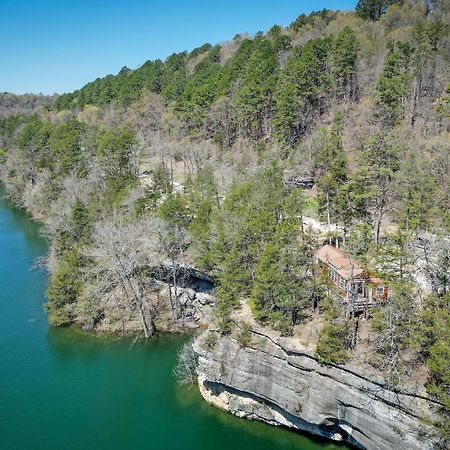 Cliffside Eureka Springs Cabin With Beaver Lake View מראה חיצוני תמונה
