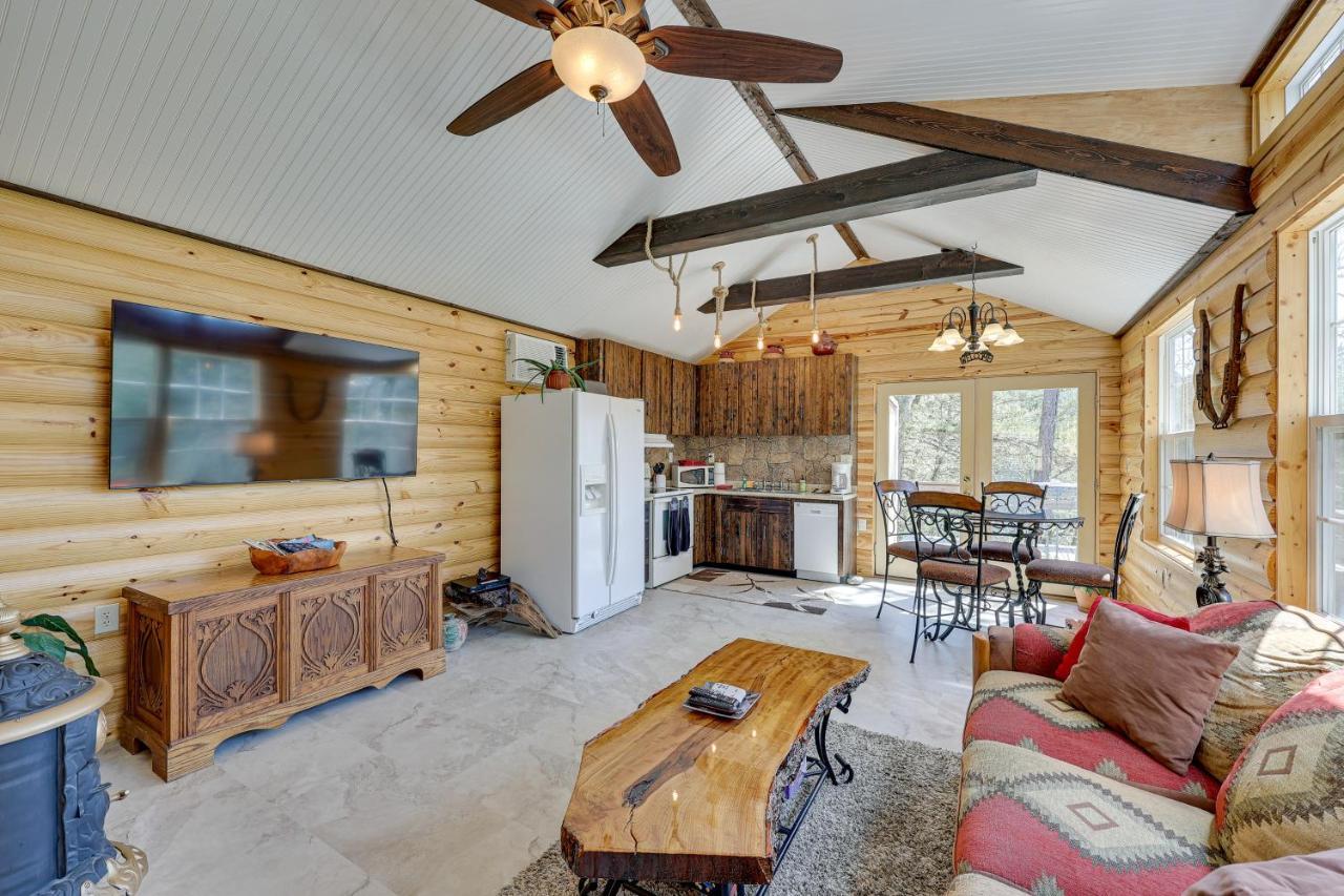 Cliffside Eureka Springs Cabin With Beaver Lake View מראה חיצוני תמונה