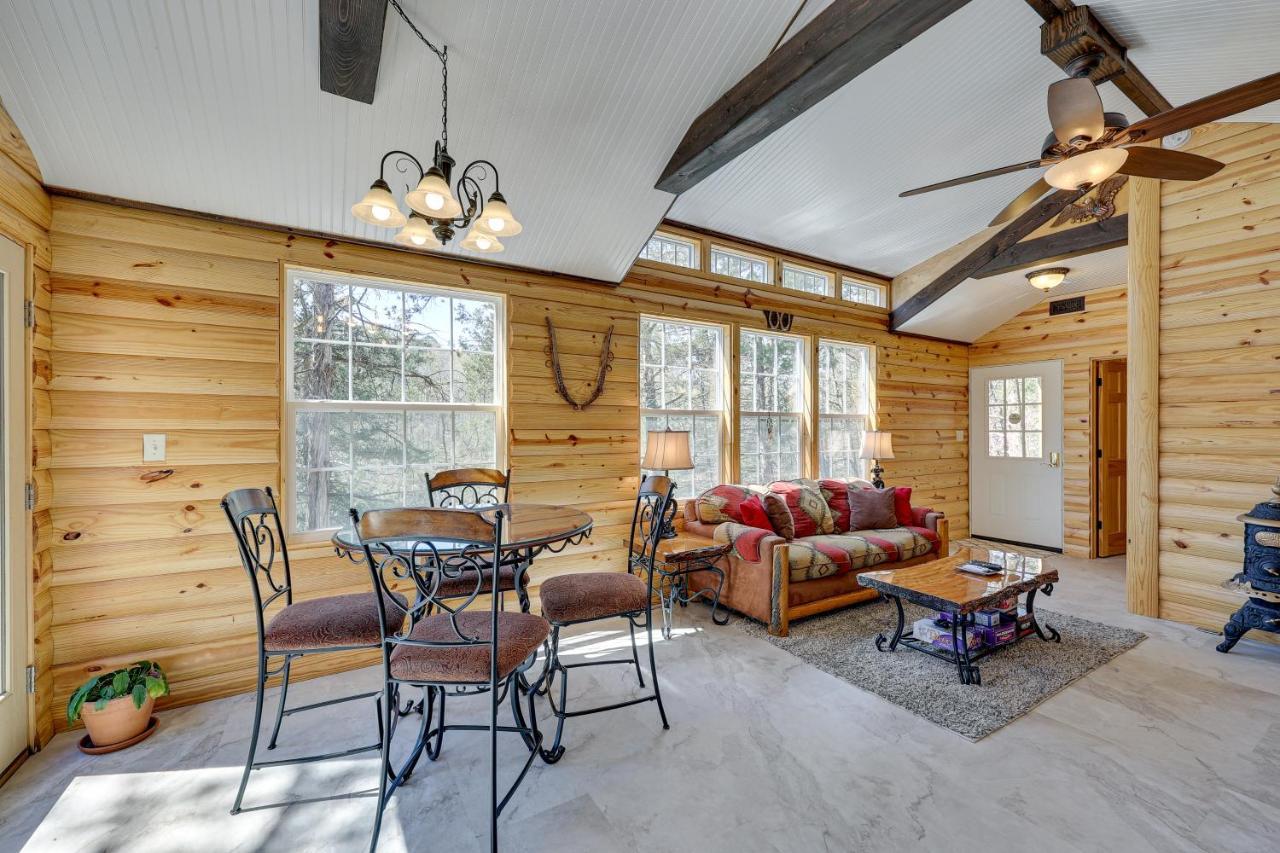 Cliffside Eureka Springs Cabin With Beaver Lake View מראה חיצוני תמונה