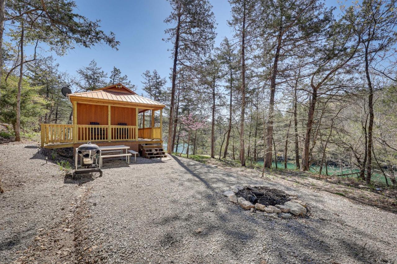 Cliffside Eureka Springs Cabin With Beaver Lake View מראה חיצוני תמונה