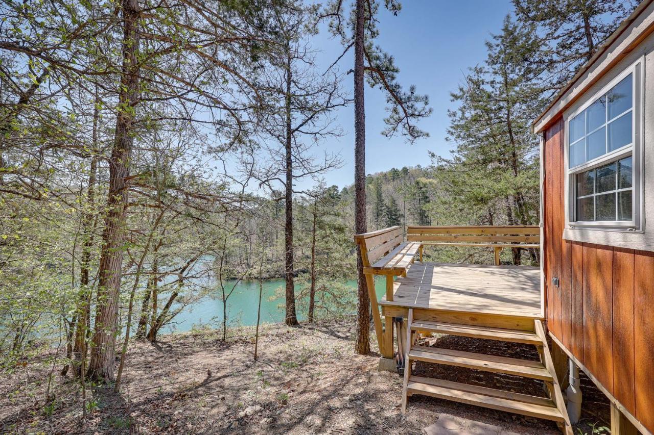 Cliffside Eureka Springs Cabin With Beaver Lake View מראה חיצוני תמונה