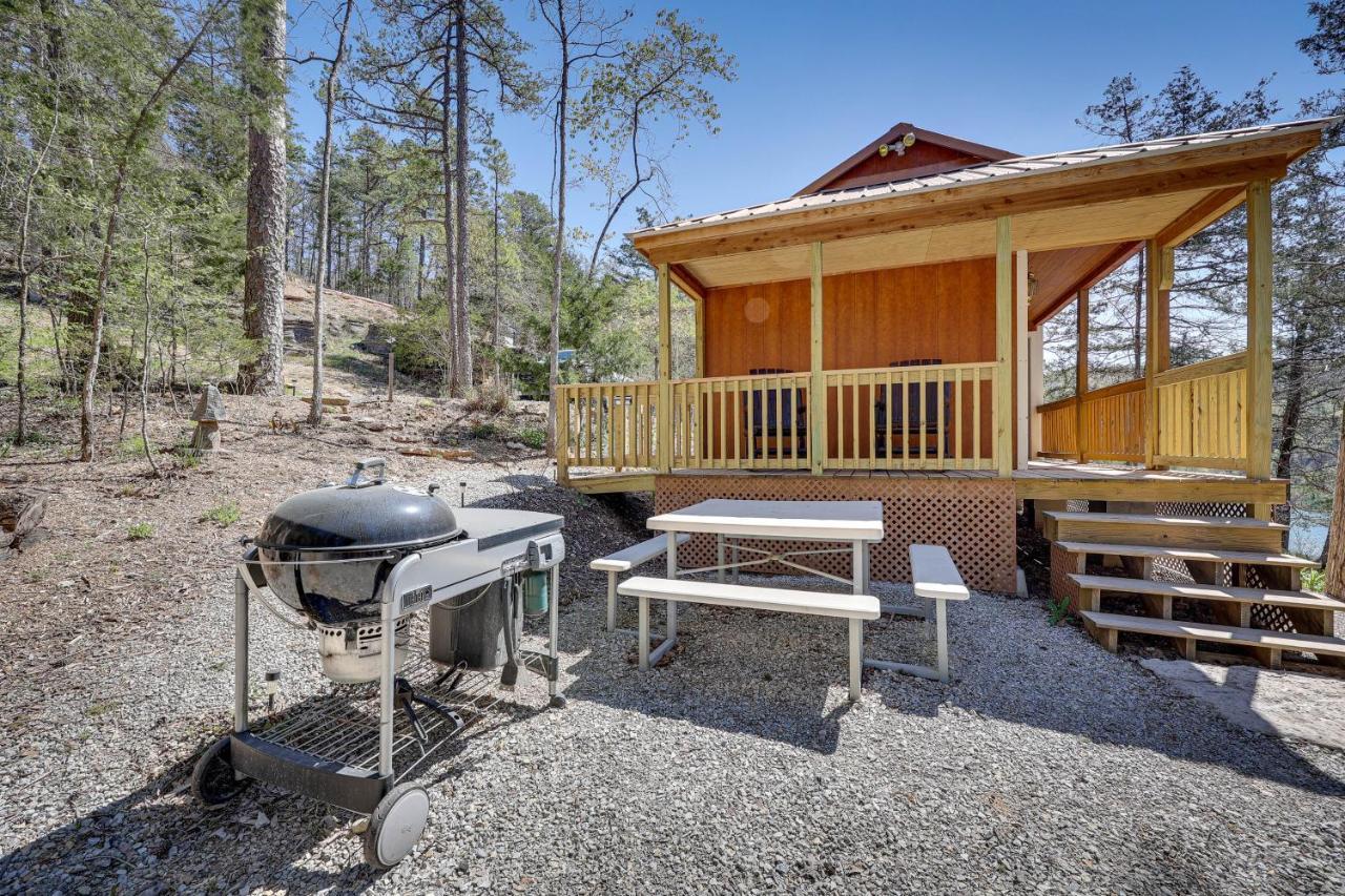 Cliffside Eureka Springs Cabin With Beaver Lake View מראה חיצוני תמונה